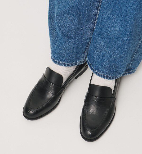 UNITED ARROWS「レザー コインローファー」|ローファー|