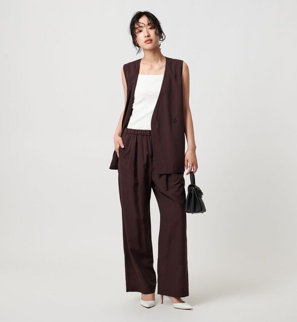 UNITED ARROWS「カップ付きキャミソール」|キャミソール|