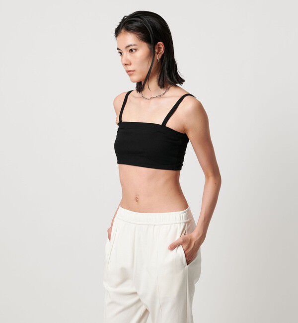 UNITED ARROWS「＜TO UNITED ARROWS＞バンドゥ ブラトップ」|インナー|BLACK