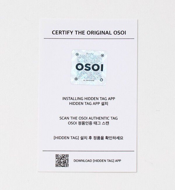 OSOI「＜OSOI＞BOAT WIDE MINI バッグ」|ショルダー・メッセンジャー|