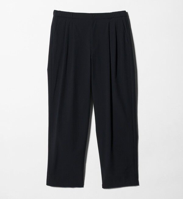 UNITED ARROWS「ウェザーコンフォート 2プリーツ バルーン テーパード イージーパンツ 撥水 ストレッチ」|スラックス|