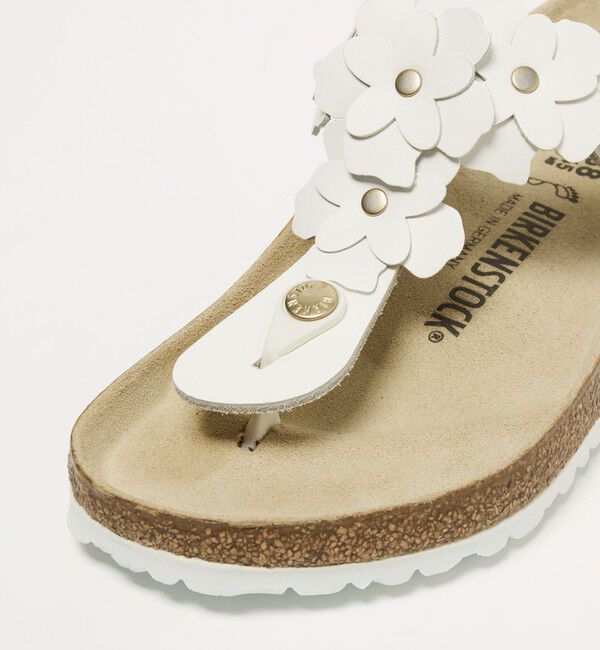 UNITED ARROWS「【国内EXCLUSIVE】＜BIRKENSTOCK＞GIZEH フラワー サンダル」|サンダル|