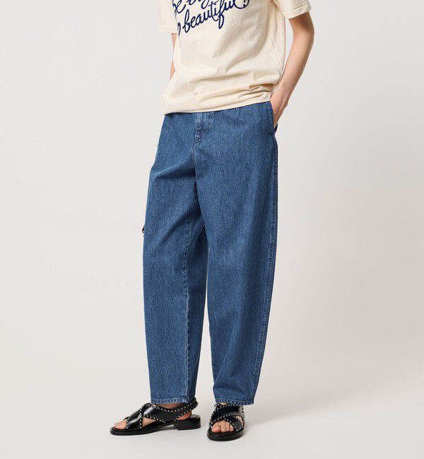 UNITED ARROWS「カーブ デニムパンツ」|デニム|
