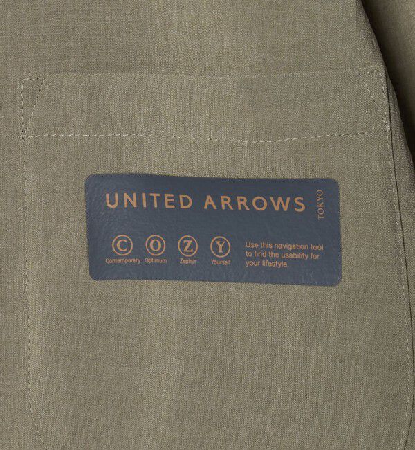 UNITED ARROWS「ポリエステル T＆T 2ボタン テーラードジャケット UA COZY ウォッシャブル ヨコストレッチ」|テーラードジャケット|