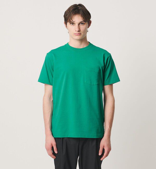 UNITED ARROWS「サンホーキンコットン テンジク ポケット Tシャツ」|Tシャツ・カットソー|