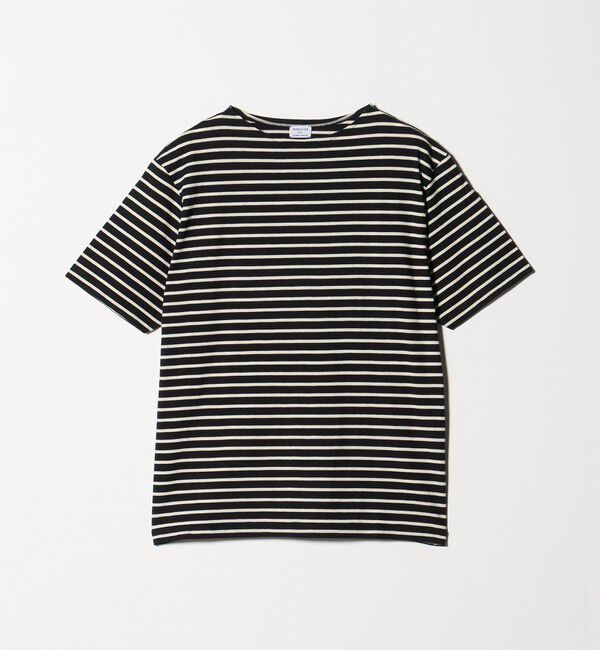 UNITED ARROWS「【別注】＜Armor-Lux＞ セミボートネック ボーダー Tシャツ」|Tシャツ・カットソー|