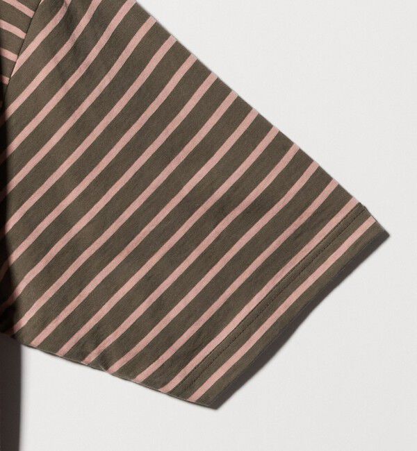 UNITED ARROWS「【別注】＜Armor-Lux＞ セミボートネック ボーダー Tシャツ」|Tシャツ・カットソー|