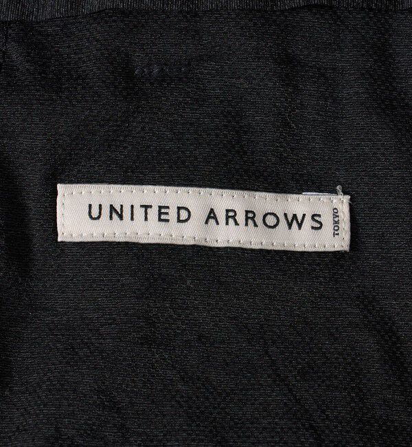 UNITED ARROWS「ウェザーコンフォート メランジ サイドシャーリング 1プリーツ パンツ 撥水 ヨコストレッチ」|チノ|