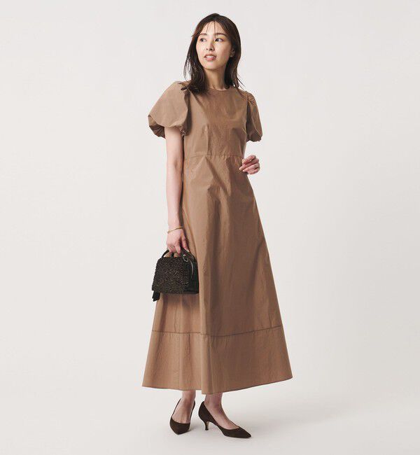 UNITED ARROWS「ファブリカ パフ ショートスリーブ ワンピース」|ワンピース|