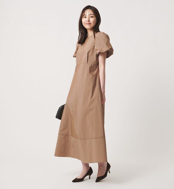 UNITED ARROWS「ファブリカ パフ ショートスリーブ ワンピース」|ワンピース|