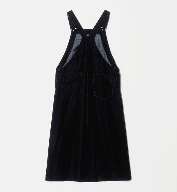 UNITED ARROWS「ベルベット サロペット スカート」|ジャンパースカート|