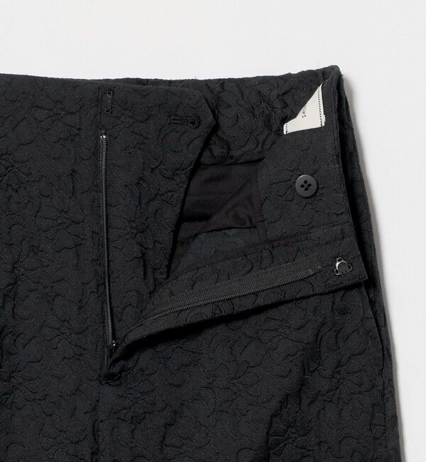 UNITED ARROWS「フクレ ジャガード スリムパンツ ‐ストレッチ ウォッシャブル‐」|スラックス|