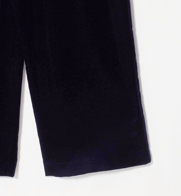 UNITED ARROWS「ベルベット サロペットパンツ」|オールインワン|