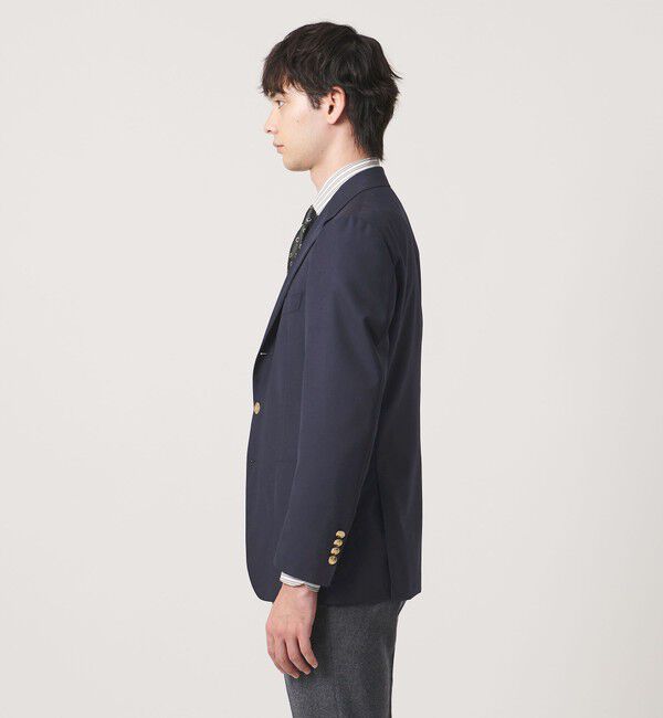 UNITED ARROWS「Vitale Barberis Canonico シングル ３ボタン ブレザー」|テーラードジャケット|