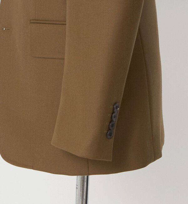 UNITED ARROWS「ギャバジン シングル 2ボタン テーラードジャケット ヨコストレッチ」|テーラードジャケット|