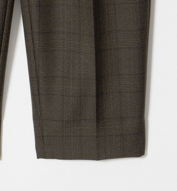 UNITED ARROWS「＜SOVEREIGN＞グレンプレイド 1プリーツ スラックス RELAX MODEL」|スーツ|