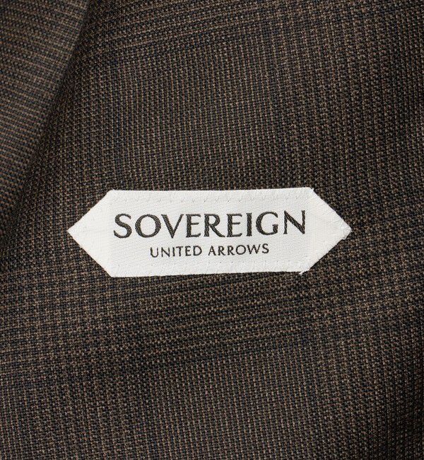 UNITED ARROWS「＜SOVEREIGN＞グレンプレイド ダブル 6ボタン テーラードジャケット RELAX MODEL」|スーツ|