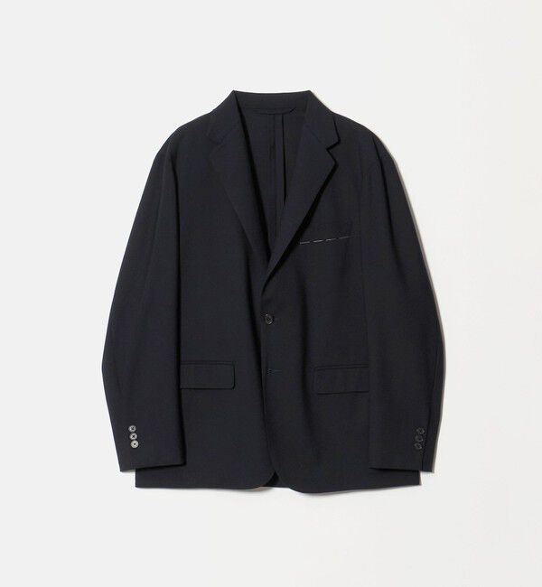 UNITED ARROWS「＜SOVEREIGN＞ウール ソリッド ２ボタン テーラードジャケット RELAX MODEL」|スーツ|NAVY