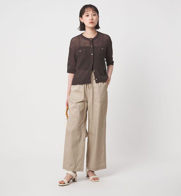 UNITED ARROWS green label relaxing「［size SHORT/TALLあり］オルマイ LI/MIX ベイカー パンツ」|その他|