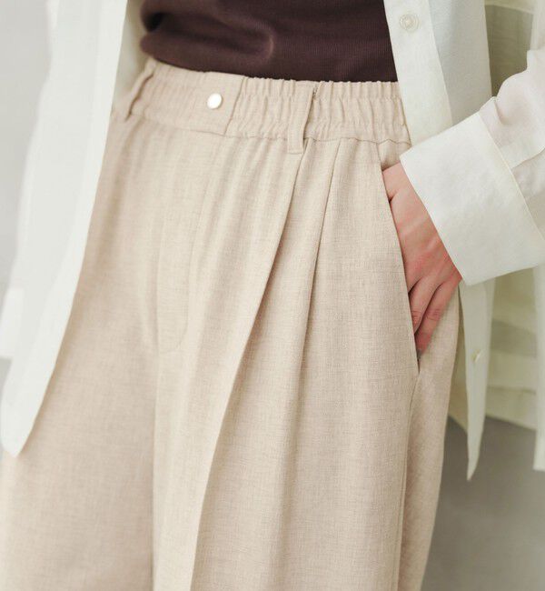 UNITED ARROWS green label relaxing「［size SHORT/TALLあり］ニーハイワイドパンツ」|その他|