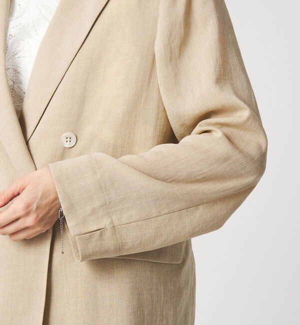 UNITED ARROWS green label relaxing「【結論シリーズ】シアーエアジャケット  マシンウォッシャブル 接触冷感 通気性」|テーラードジャケット|
