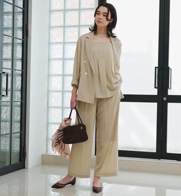 UNITED ARROWS green label relaxing「【結論シリーズ】シアーエアジャケット  マシンウォッシャブル 接触冷感 通気性」|テーラードジャケット|