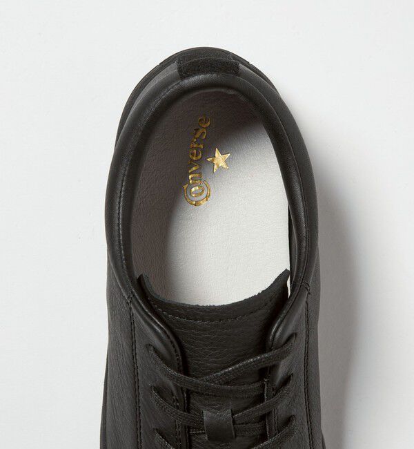 UNITED ARROWS green label relaxing「【別注】＜CONVERSE＞GLR オールスター クップ OX レザー ブラック ドレス スニーカー」|スニーカー|