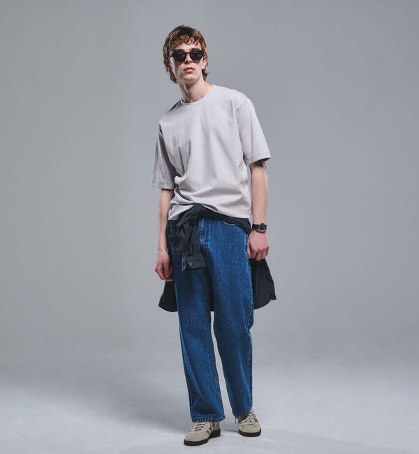 UNITED ARROWS green label relaxing「オーガニックコットン ポンチ クルーネック Tシャツ -接触冷感-」|Tシャツ・カットソー|