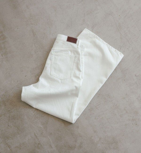UNITED ARROWS green label relaxing「＜スタイリスト兵藤千尋さんコラボ＞ワイド ライト デニム 接触冷感」|デニム|