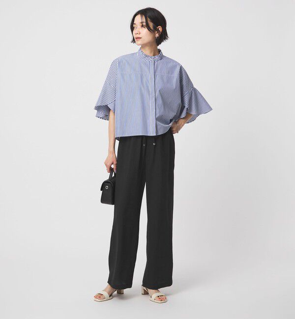 UNITED ARROWS green label relaxing「［size SHORT/TALLあり］ドライクロスパンツ ストレッチ 吸水速乾 通気性」|その他|