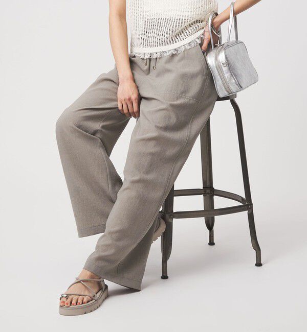 UNITED ARROWS green label relaxing「［size SHORT/TALLあり］ドライクロスパンツ ストレッチ 吸水速乾 通気性」|その他|