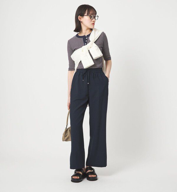 UNITED ARROWS green label relaxing「［size SHORT/TALLあり］ドライクロスパンツ ストレッチ 吸水速乾 通気性」|その他|