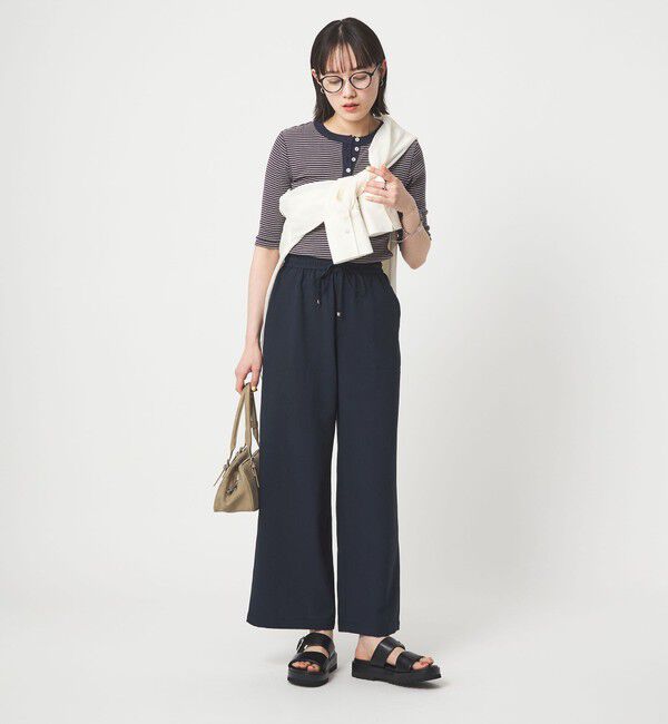 UNITED ARROWS green label relaxing「［size SHORT/TALLあり］ドライクロスパンツ ストレッチ 吸水速乾 通気性」|その他|