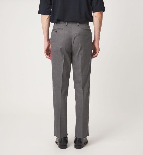 UNITED ARROWS green label relaxing「A+ COOL ロイヤルオックス スタンダード アジャスター NP スラックス -ウォッシャブル・接触冷感・吸水速乾」|スラックス|