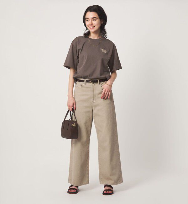 UNITED ARROWS green label relaxing「【別注】＜Marmot＞ショートスリーブ ロゴ Tシャツ」|Tシャツ・カットソー|
