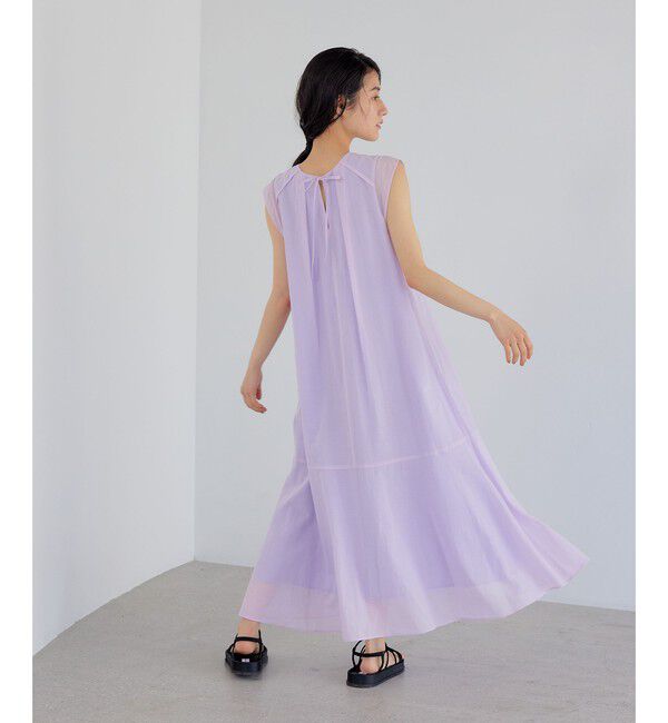EMMEL REFINES「＜EMMEL REFINES＞EM C/PEシフォン 2WAY ワンピース」|ワンピース|