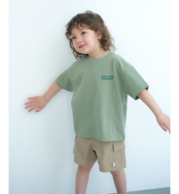 UNITED ARROWS green label relaxing「【WEB限定】アニマルプリント Tシャツ/ キッズ 100cm-160cm」|Tシャツ・カットソー|