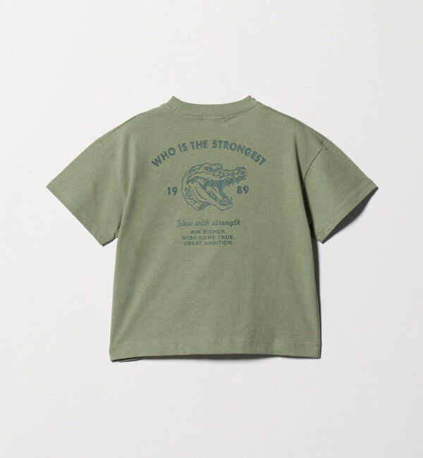 UNITED ARROWS green label relaxing「【WEB限定】アニマルプリント Tシャツ/ キッズ 100cm-160cm」|Tシャツ・カットソー|