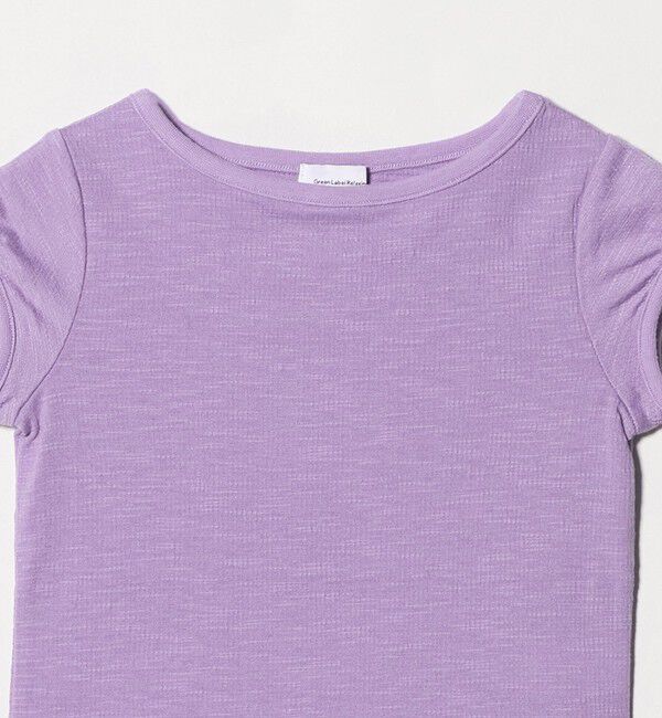 UNITED ARROWS green label relaxing「【WEB限定】ハート シシュウ Tシャツ / キッズ 100cm-160cm」|Tシャツ・カットソー|