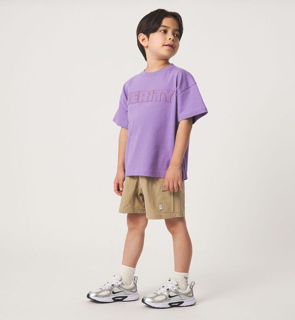 UNITED ARROWS green label relaxing「ロゴ アップリケ Tシャツ / キッズ 100cm-130cm」|Tシャツ・カットソー|