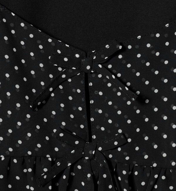 UNITED ARROWS green label relaxing「ドット シフォン キャミソール Tシャツ セット / キッズ 100cm-130cm」|Tシャツ・カットソー|