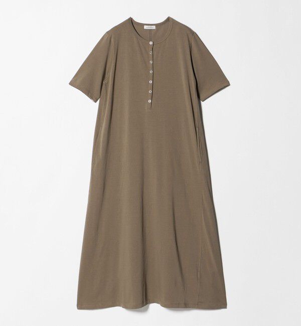 UNITED ARROWS green label relaxing「【WEB限定】＜at ease＞ヘンリーネック カットソー ワンピース」|ワンピース|