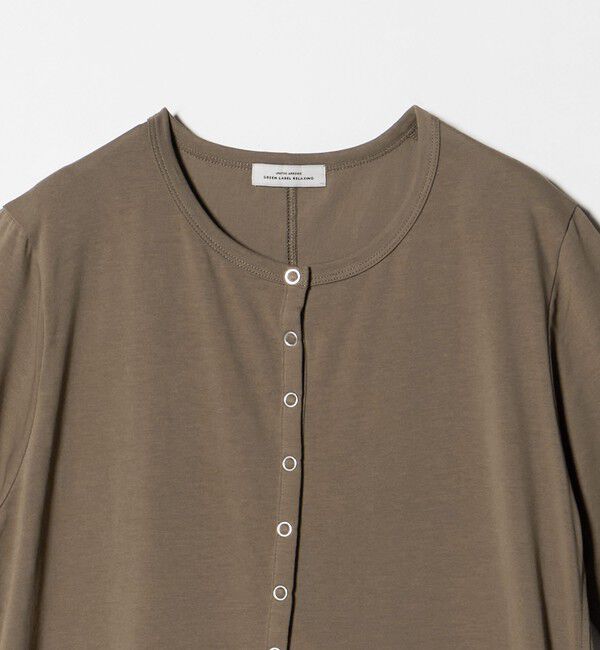 UNITED ARROWS green label relaxing「【WEB限定】＜at ease＞ヘンリーネック カットソー ワンピース」|ワンピース|