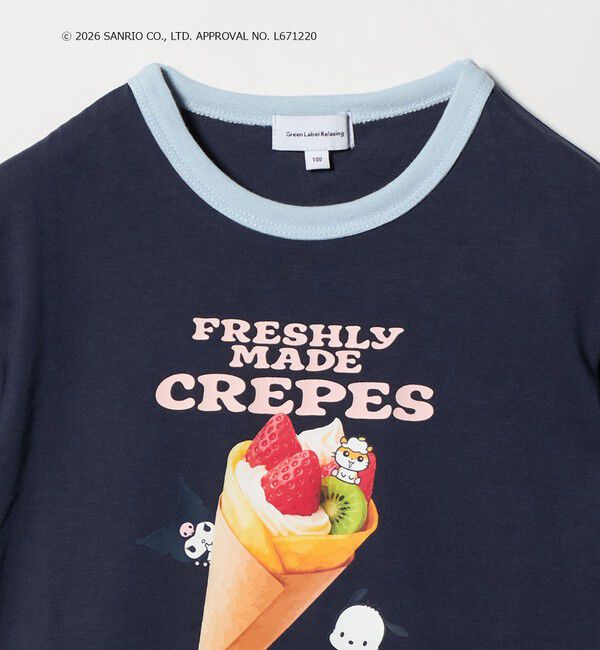 UNITED ARROWS green label relaxing「【別注】＜Sanrio＞グラフィック Tシャツ / キッズ 100cm-130cm」|Tシャツ・カットソー|