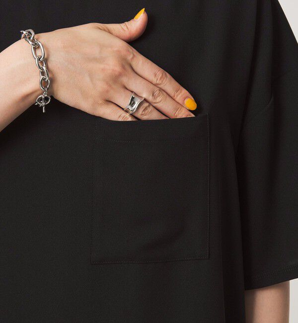 UNITED ARROWS green label relaxing「【WEB限定】＜at ease＞ジョーゼット カットソー 吸水速乾」|Tシャツ・カットソー|