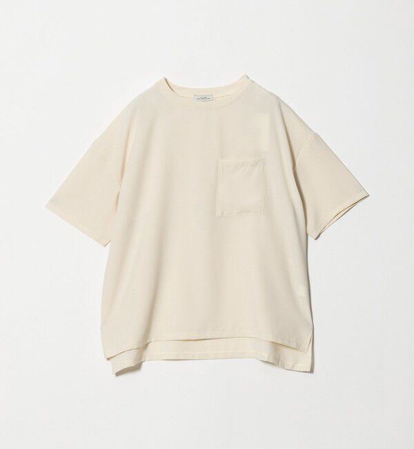 UNITED ARROWS green label relaxing「【WEB限定】＜at ease＞ジョーゼット カットソー 吸水速乾」|Tシャツ・カットソー|
