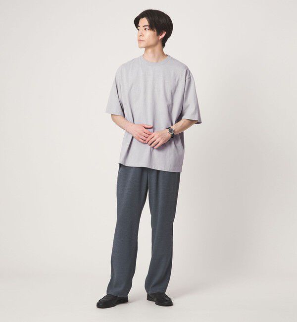 UNITED ARROWS green label relaxing「オーバーダイ クルーネック 半袖 Tシャツ カットソー」|Tシャツ・カットソー|