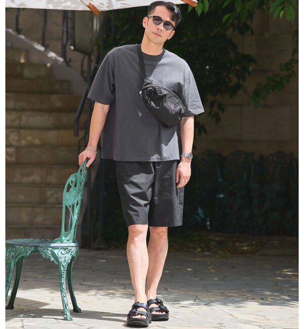 UNITED ARROWS green label relaxing「オーバーダイ クルーネック 半袖 Tシャツ カットソー」|Tシャツ・カットソー|