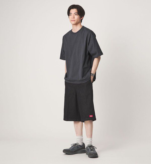 UNITED ARROWS green label relaxing「オーバーダイ クルーネック 半袖 Tシャツ カットソー」|Tシャツ・カットソー|
