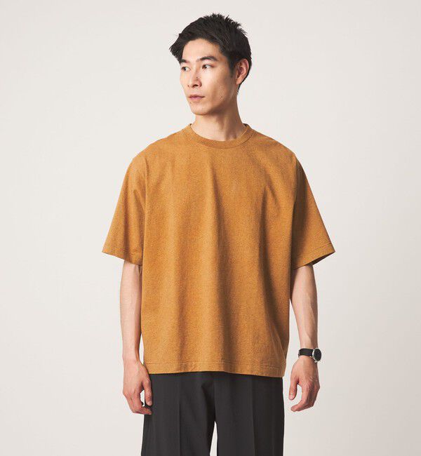 UNITED ARROWS green label relaxing「オーバーダイ クルーネック 半袖 Tシャツ カットソー」|Tシャツ・カットソー|